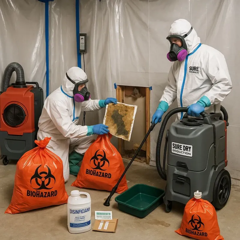 Contaminated Water Handling Protocols process in Sutter, CA