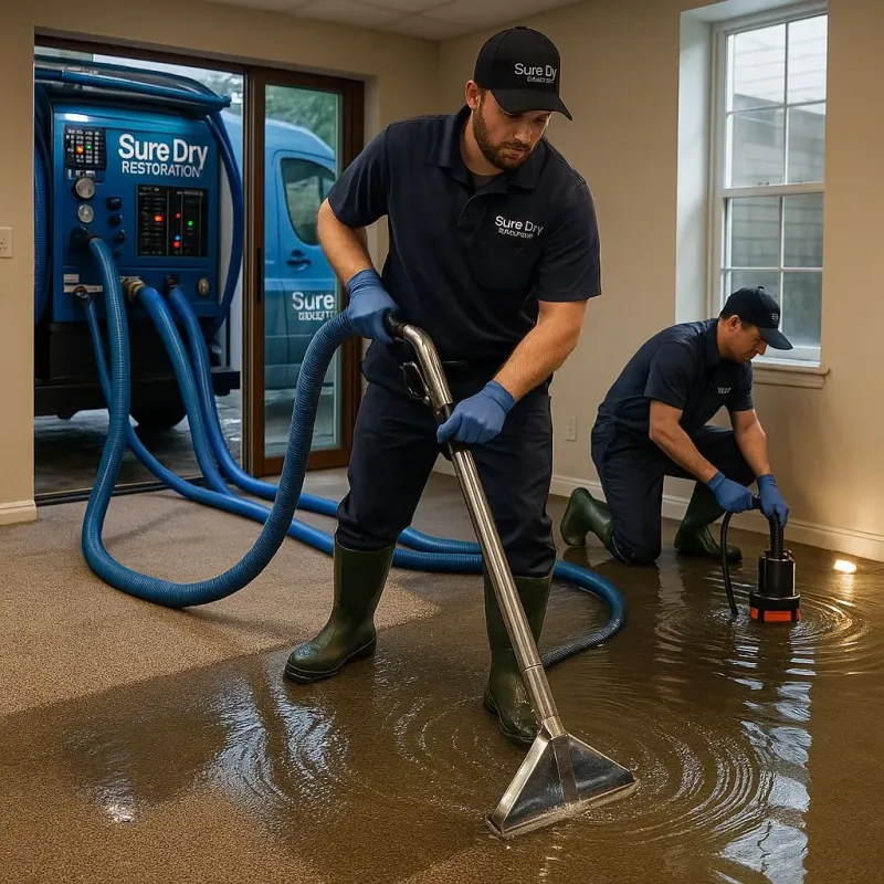 Water Extraction and Removal process in Sutter, CA